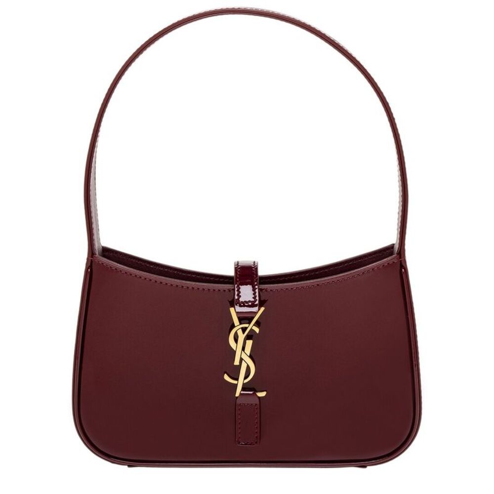 Saint Laurent Le 5 A 7 Mini Patent Hobo Bag